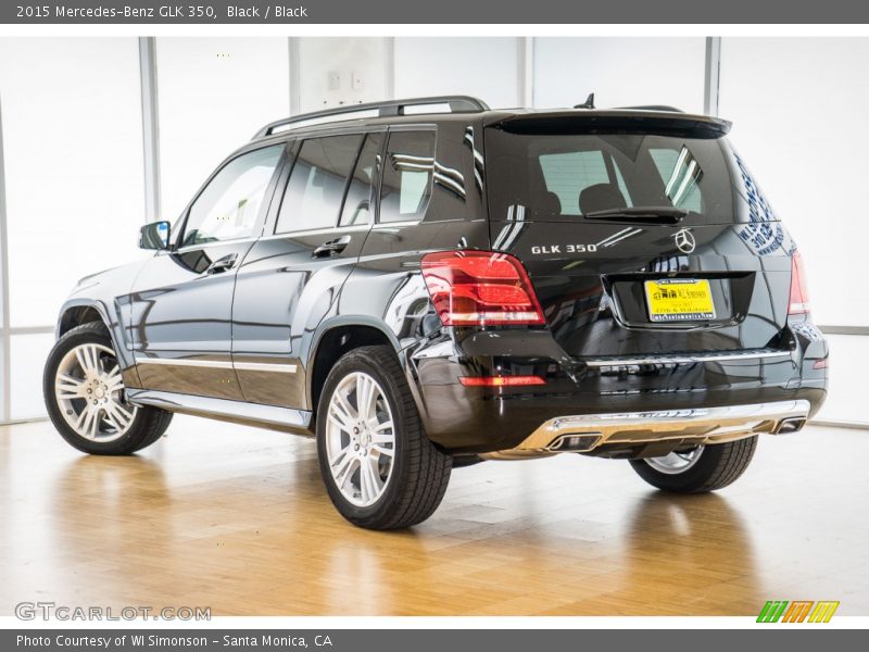 Black / Black 2015 Mercedes-Benz GLK 350