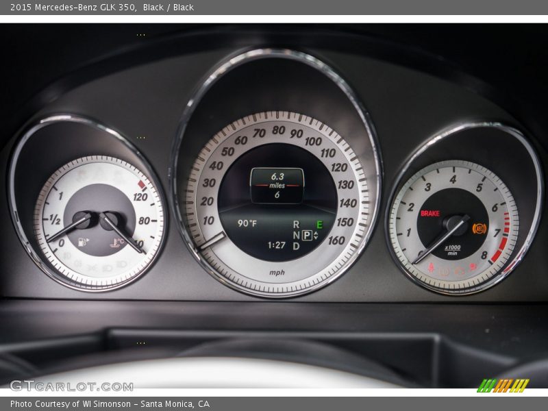 Black / Black 2015 Mercedes-Benz GLK 350
