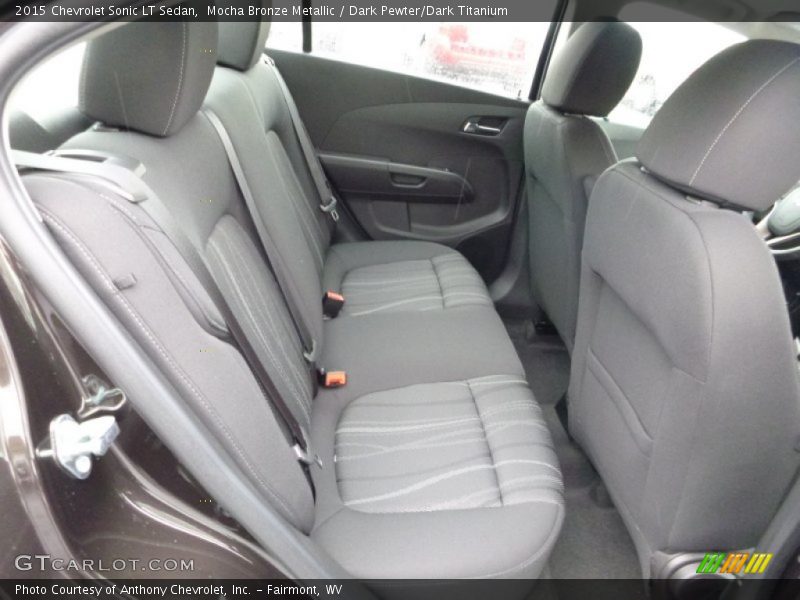 Mocha Bronze Metallic / Dark Pewter/Dark Titanium 2015 Chevrolet Sonic LT Sedan