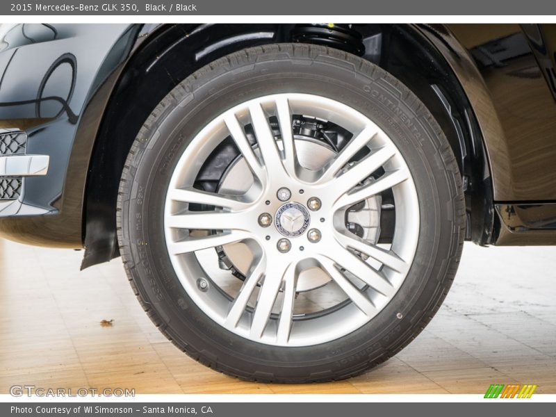 Black / Black 2015 Mercedes-Benz GLK 350