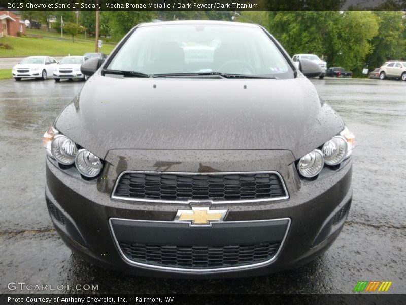 Mocha Bronze Metallic / Dark Pewter/Dark Titanium 2015 Chevrolet Sonic LT Sedan
