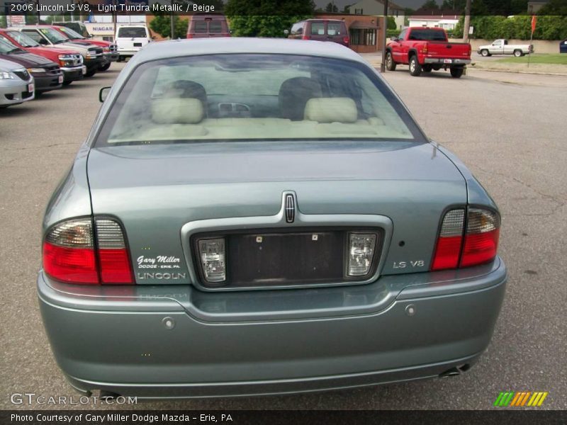 Light Tundra Metallic / Beige 2006 Lincoln LS V8