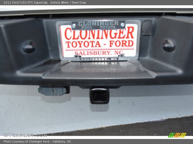 Oxford White / Steel Gray 2011 Ford F150 STX SuperCab