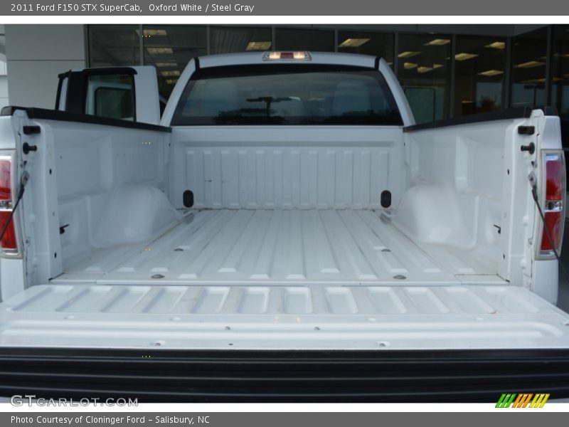 Oxford White / Steel Gray 2011 Ford F150 STX SuperCab