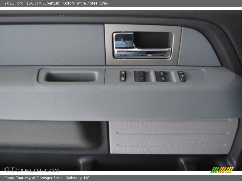 Oxford White / Steel Gray 2011 Ford F150 STX SuperCab