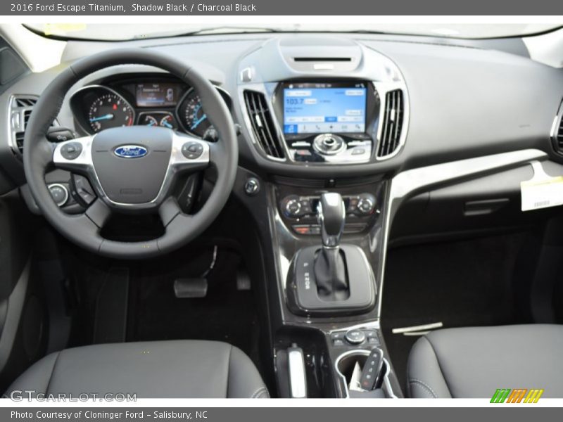 Shadow Black / Charcoal Black 2016 Ford Escape Titanium