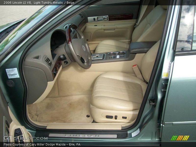 Light Tundra Metallic / Beige 2006 Lincoln LS V8
