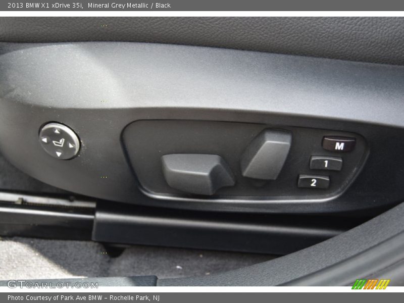 Mineral Grey Metallic / Black 2013 BMW X1 xDrive 35i