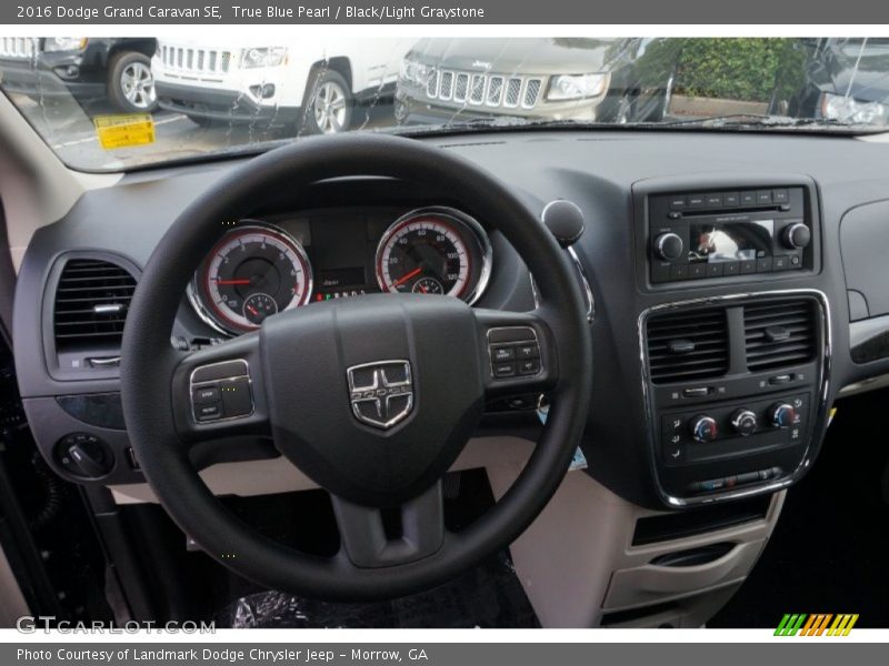 Dashboard of 2016 Grand Caravan SE