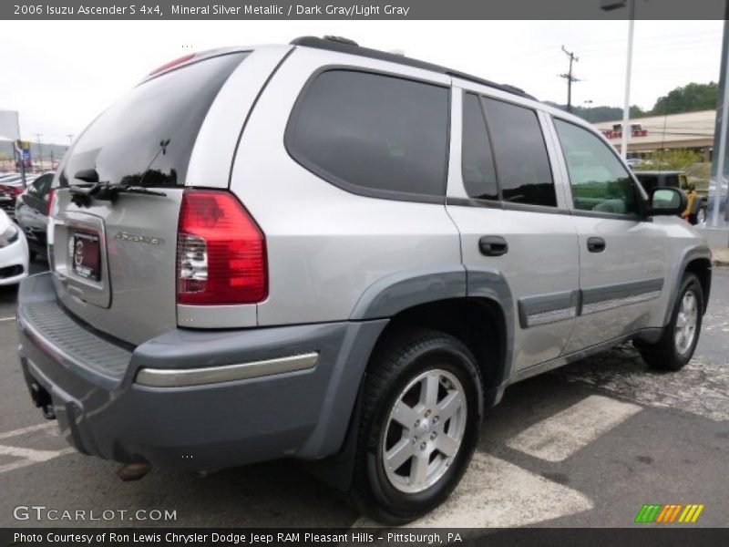 Mineral Silver Metallic / Dark Gray/Light Gray 2006 Isuzu Ascender S 4x4