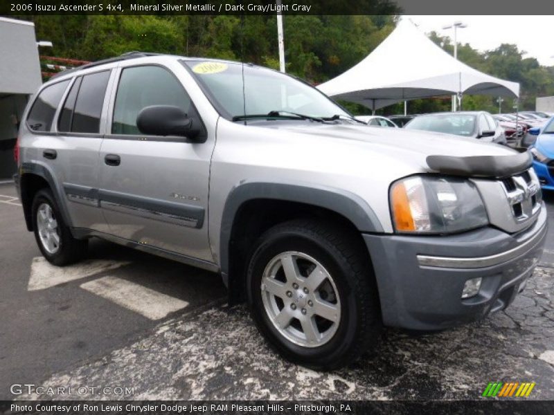 Mineral Silver Metallic / Dark Gray/Light Gray 2006 Isuzu Ascender S 4x4
