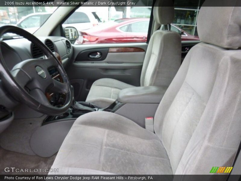 Mineral Silver Metallic / Dark Gray/Light Gray 2006 Isuzu Ascender S 4x4