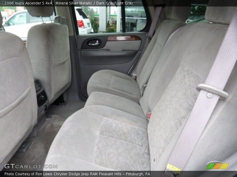 Mineral Silver Metallic / Dark Gray/Light Gray 2006 Isuzu Ascender S 4x4