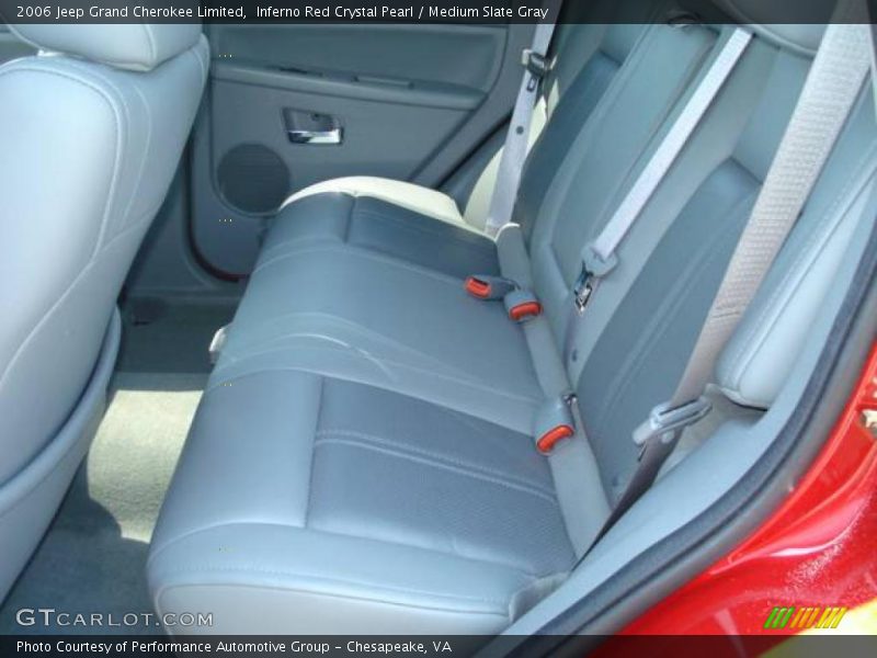 Inferno Red Crystal Pearl / Medium Slate Gray 2006 Jeep Grand Cherokee Limited