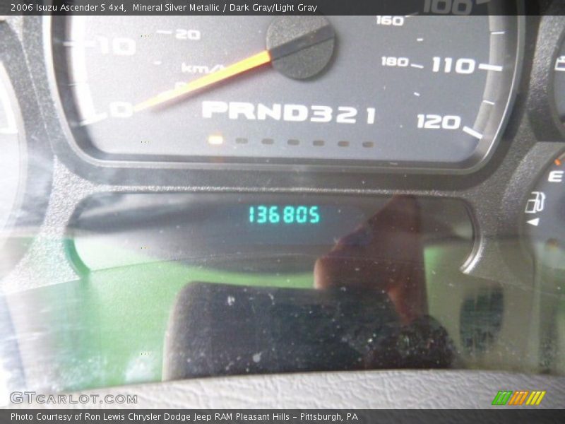 Mineral Silver Metallic / Dark Gray/Light Gray 2006 Isuzu Ascender S 4x4