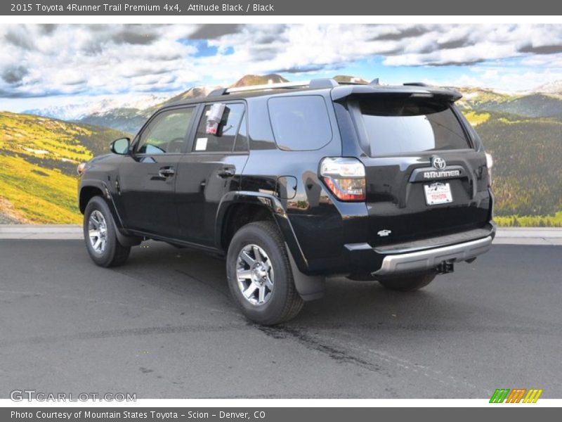 Attitude Black / Black 2015 Toyota 4Runner Trail Premium 4x4