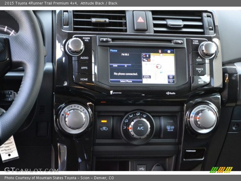 Attitude Black / Black 2015 Toyota 4Runner Trail Premium 4x4