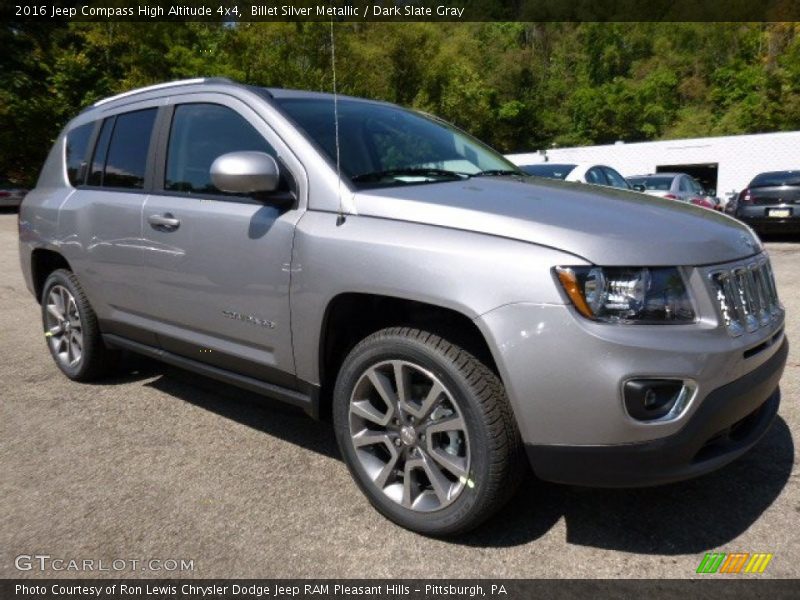 Front 3/4 View of 2016 Compass High Altitude 4x4