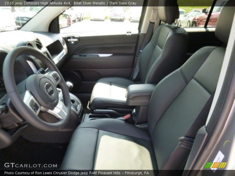 Billet Silver Metallic / Dark Slate Gray 2016 Jeep Compass High Altitude 4x4