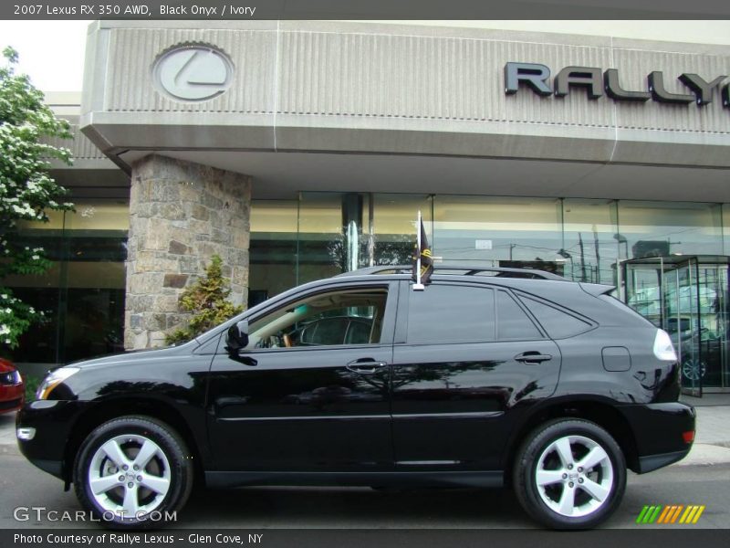 Black Onyx / Ivory 2007 Lexus RX 350 AWD