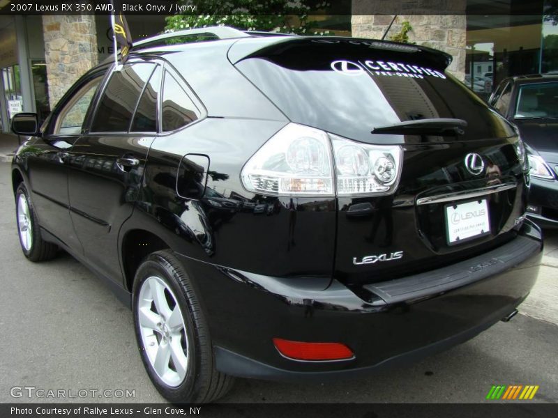 Black Onyx / Ivory 2007 Lexus RX 350 AWD