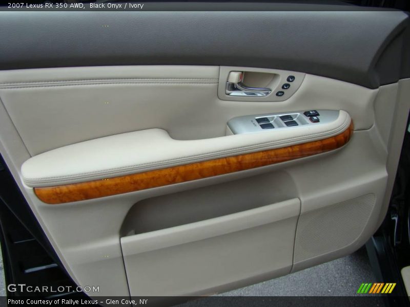 Black Onyx / Ivory 2007 Lexus RX 350 AWD