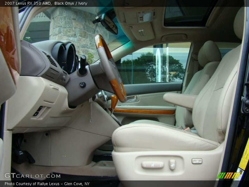 Black Onyx / Ivory 2007 Lexus RX 350 AWD