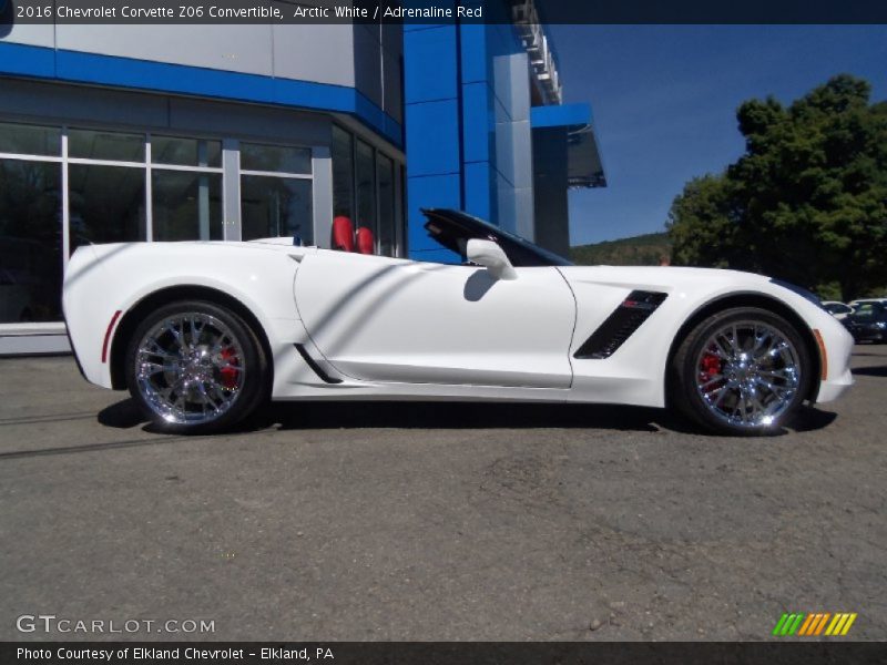  2016 Corvette Z06 Convertible Arctic White