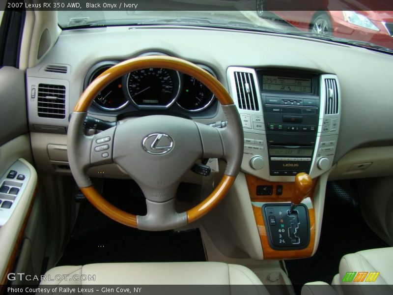 Black Onyx / Ivory 2007 Lexus RX 350 AWD