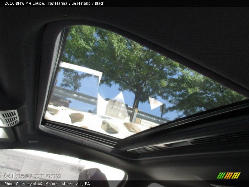 Sunroof of 2016 M4 Coupe