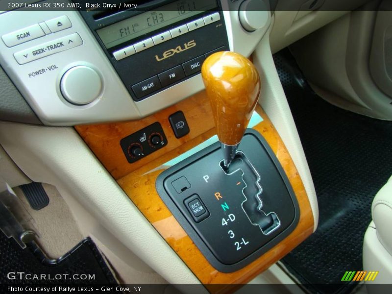 Black Onyx / Ivory 2007 Lexus RX 350 AWD