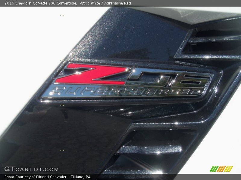  2016 Corvette Z06 Convertible Logo