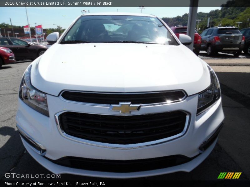 Summit White / Jet Black 2016 Chevrolet Cruze Limited LT