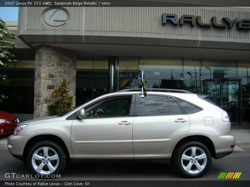 Savannah Beige Metallic / Ivory 2007 Lexus RX 350 AWD