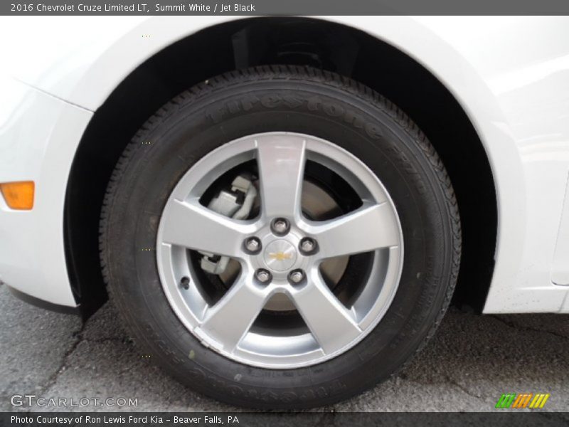Summit White / Jet Black 2016 Chevrolet Cruze Limited LT