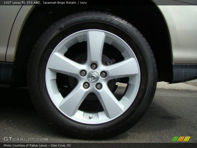Savannah Beige Metallic / Ivory 2007 Lexus RX 350 AWD