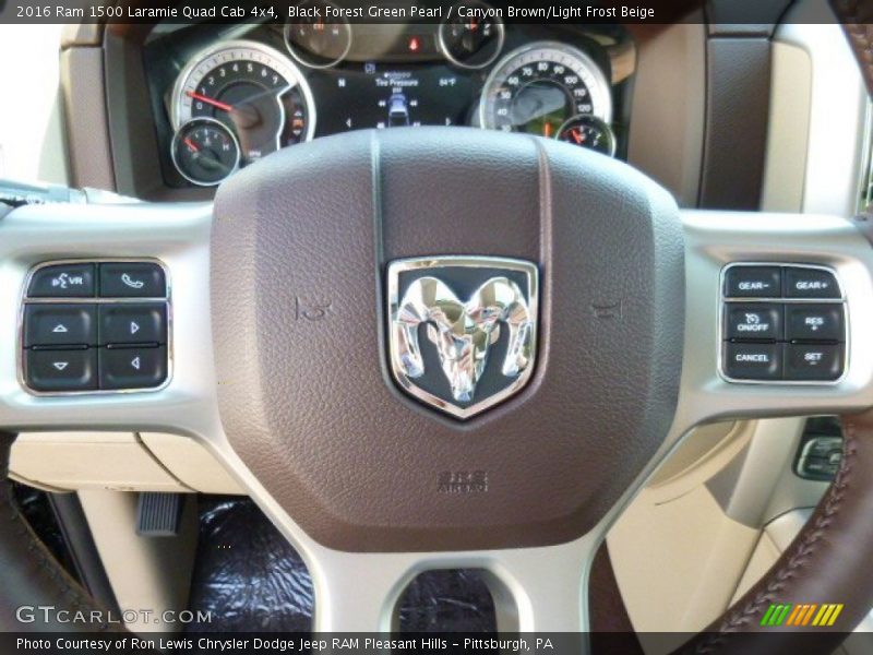  2016 1500 Laramie Quad Cab 4x4 Steering Wheel