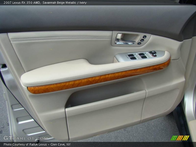 Savannah Beige Metallic / Ivory 2007 Lexus RX 350 AWD