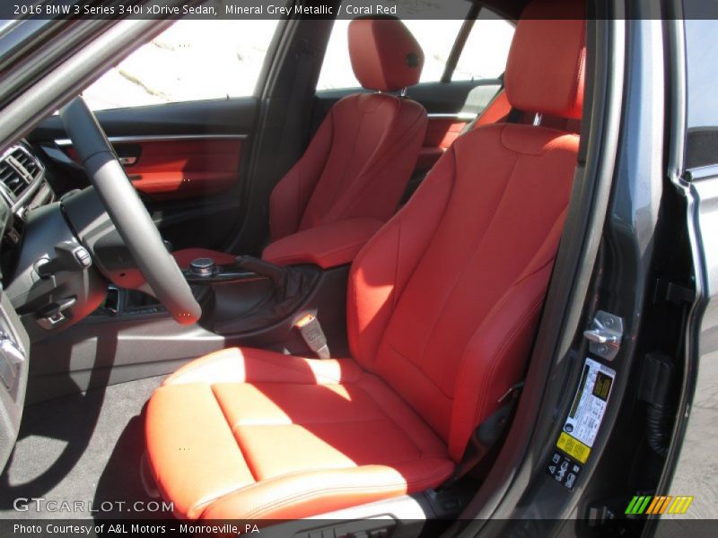 Front Seat of 2016 3 Series 340i xDrive Sedan