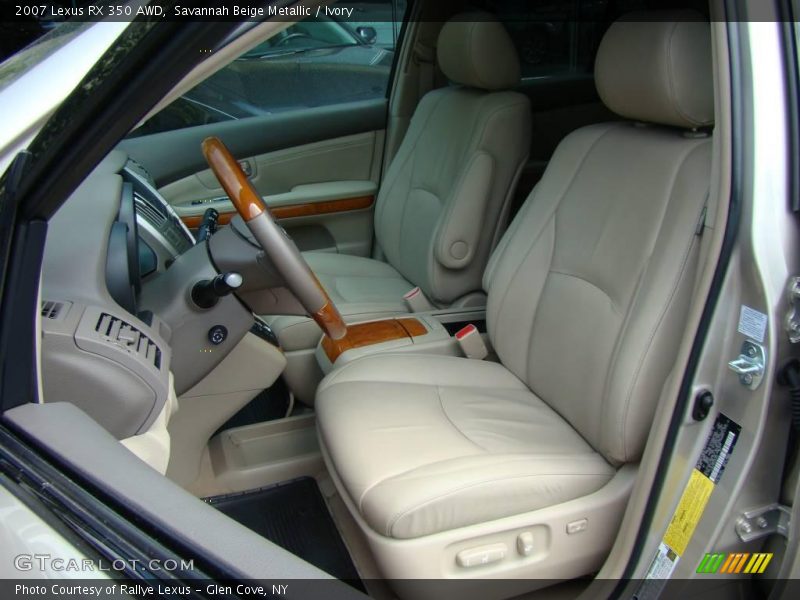 Savannah Beige Metallic / Ivory 2007 Lexus RX 350 AWD
