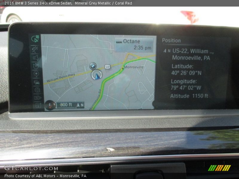 Navigation of 2016 3 Series 340i xDrive Sedan