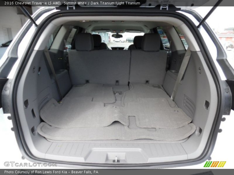 Summit White / Dark Titanium/Light Titanium 2016 Chevrolet Traverse LS AWD