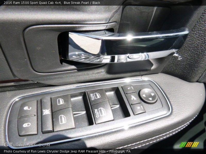 Controls of 2016 1500 Sport Quad Cab 4x4