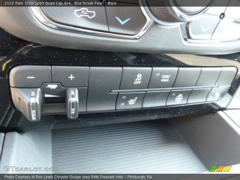 Controls of 2016 1500 Sport Quad Cab 4x4