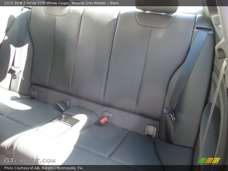 Rear Seat of 2016 2 Series 228i xDrive Coupe