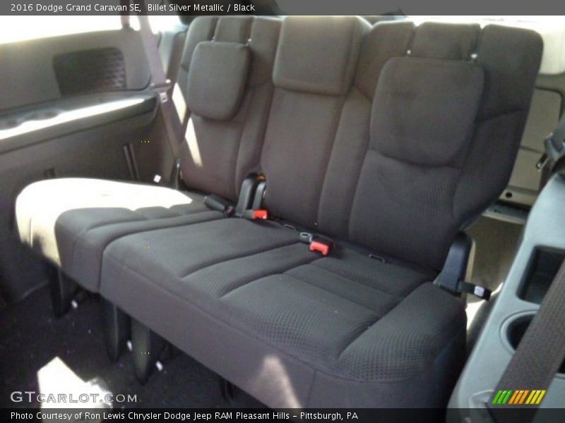 Billet Silver Metallic / Black 2016 Dodge Grand Caravan SE