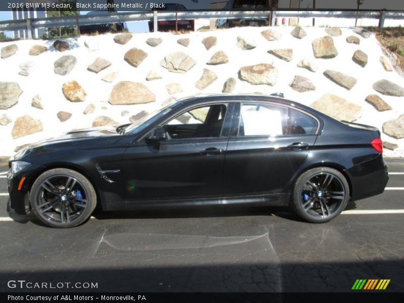  2016 M3 Sedan Black Sapphire Metallic