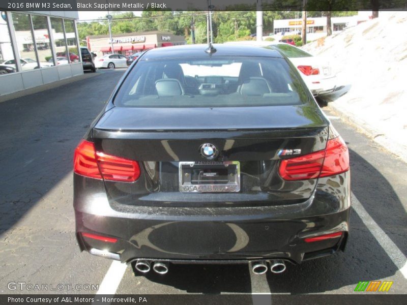 Black Sapphire Metallic / Black 2016 BMW M3 Sedan