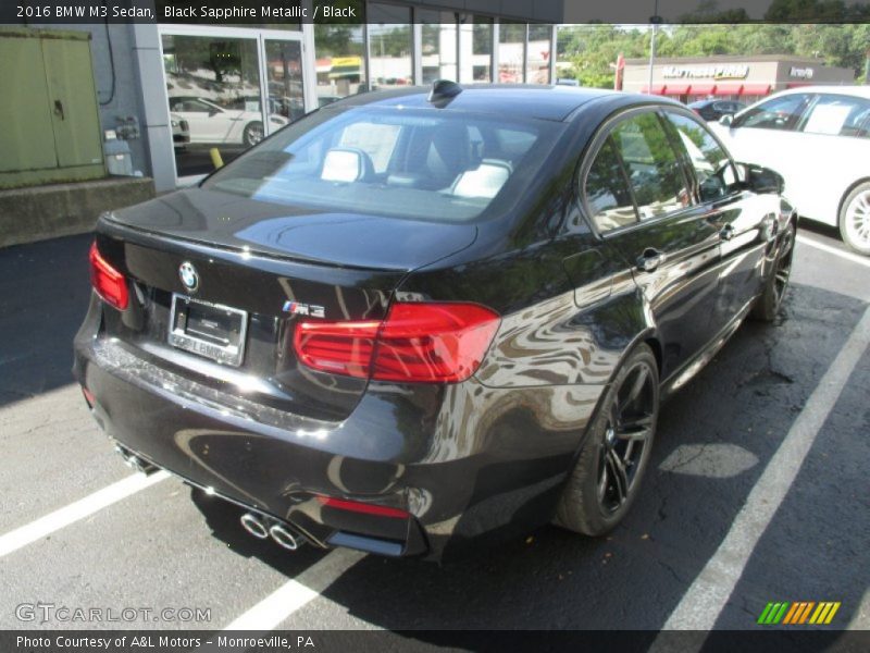 Black Sapphire Metallic / Black 2016 BMW M3 Sedan