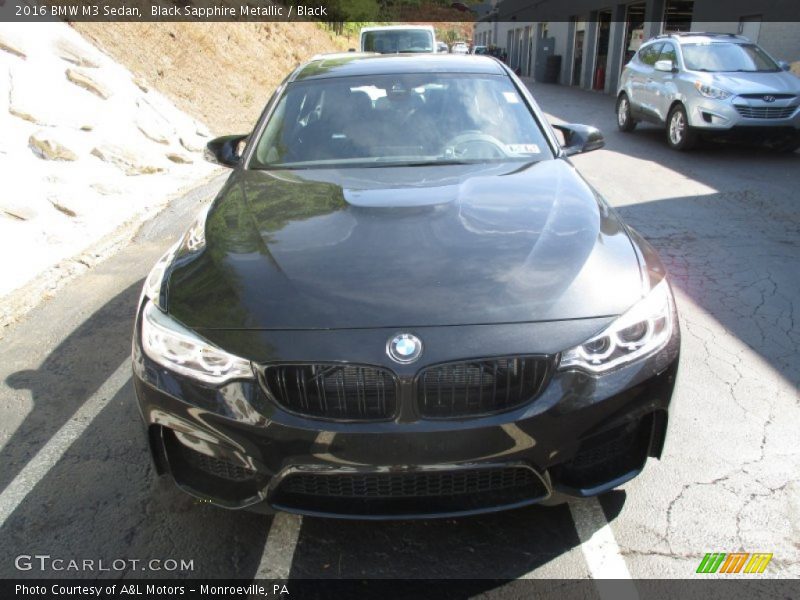 Black Sapphire Metallic / Black 2016 BMW M3 Sedan